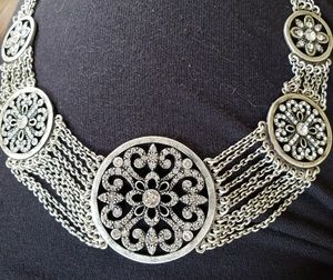 Touchstone Crystal Angelique Collar Necklace